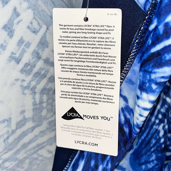 Lands’ End Long Sleeve Tugless One Piece Swimsuit | NWT | Size 18W - Picture 8 of 9